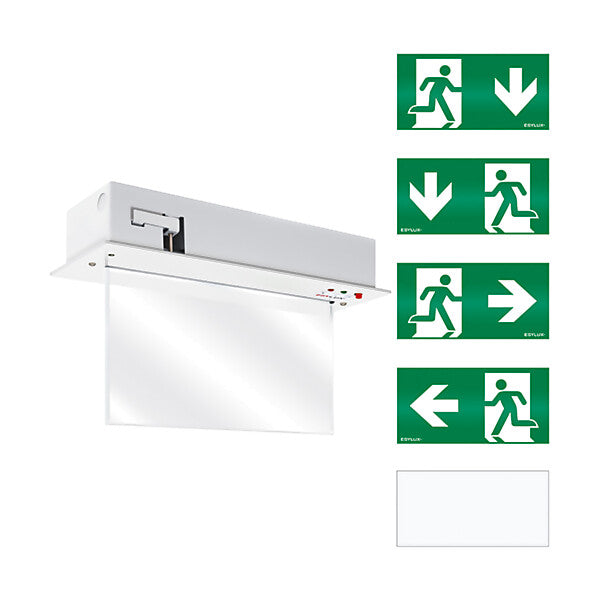 ESYLUX LED-Rettungszeichenleuchte 3h, 25m SLCEL LED#EN10031601